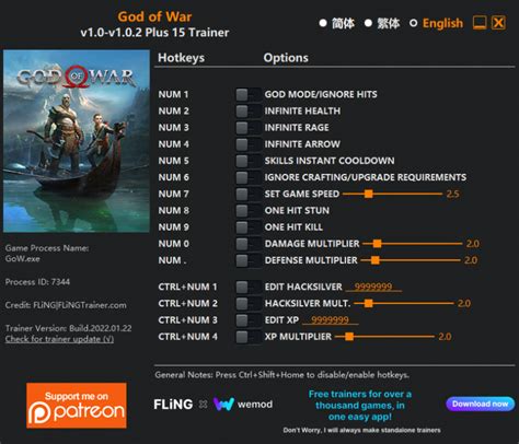 god of war 2018 fitgirl|God of War Trainer .